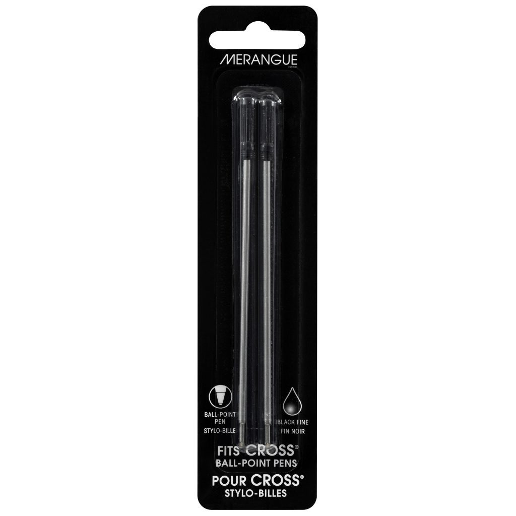 Cross Type Ballpoint Pen Refills, Black Merangue