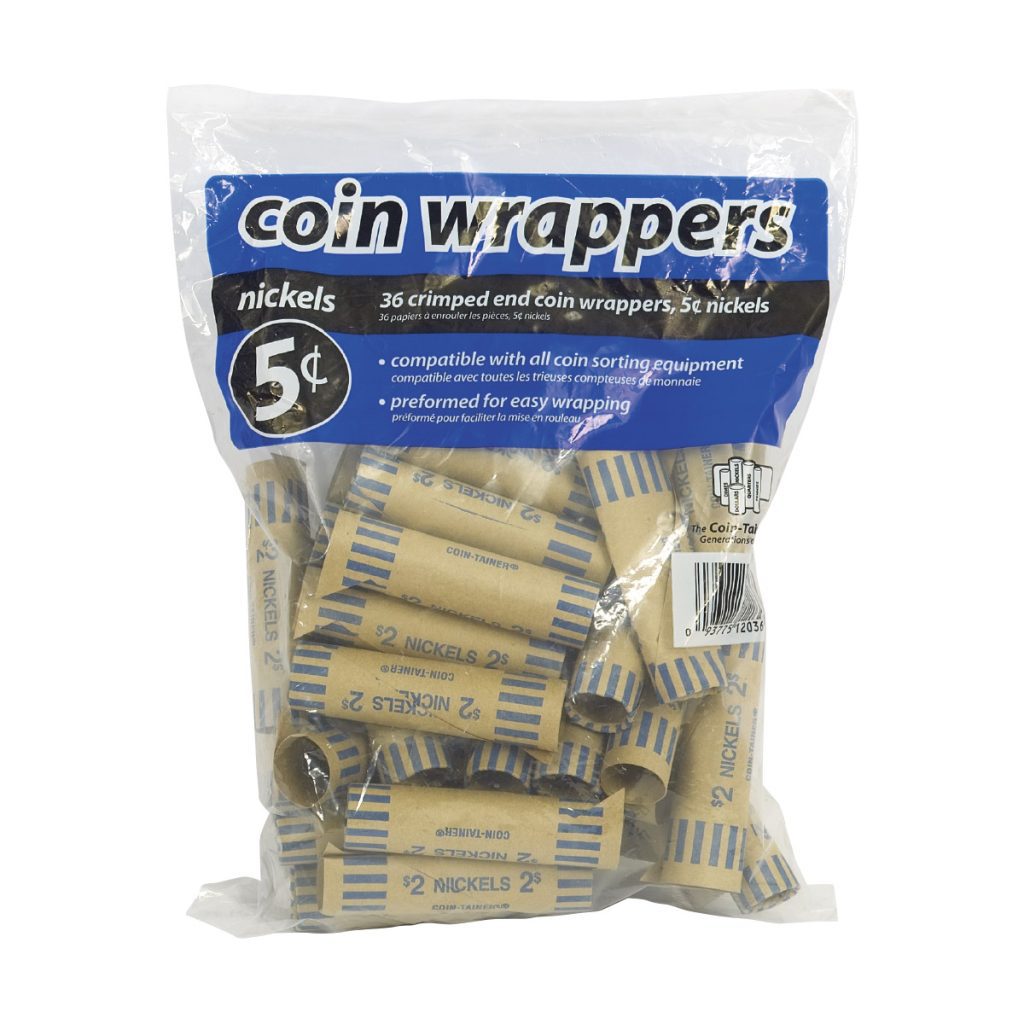 Paper Coin Wrappers, Nickel Merangue