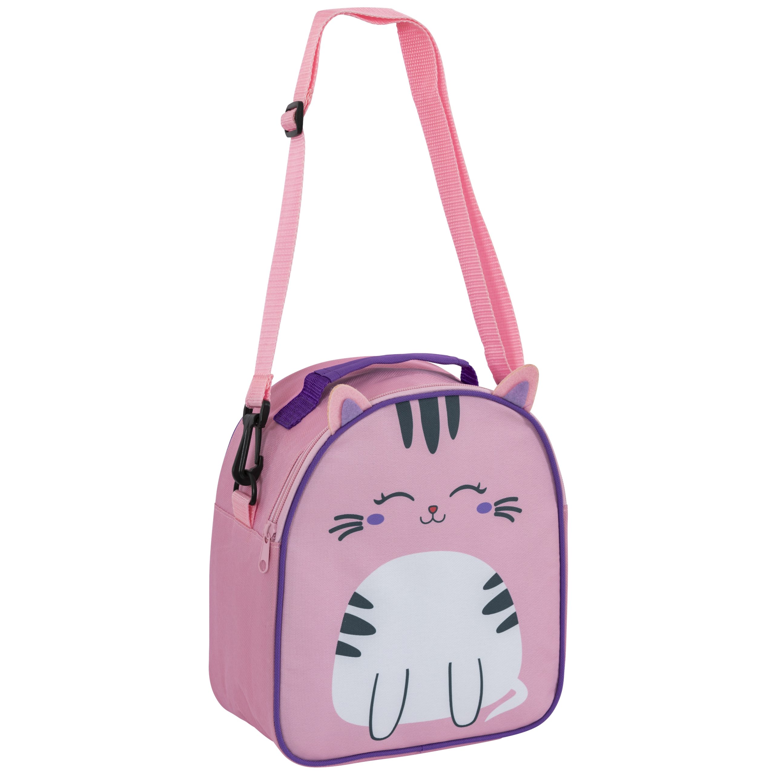 Kids Animal Lunch Bag, Cat – Merangue