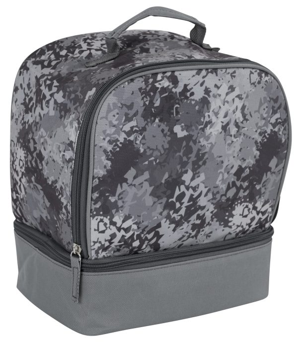1019-2040-00-000 - Kids Dual Compartment Lunch Bag, Camo