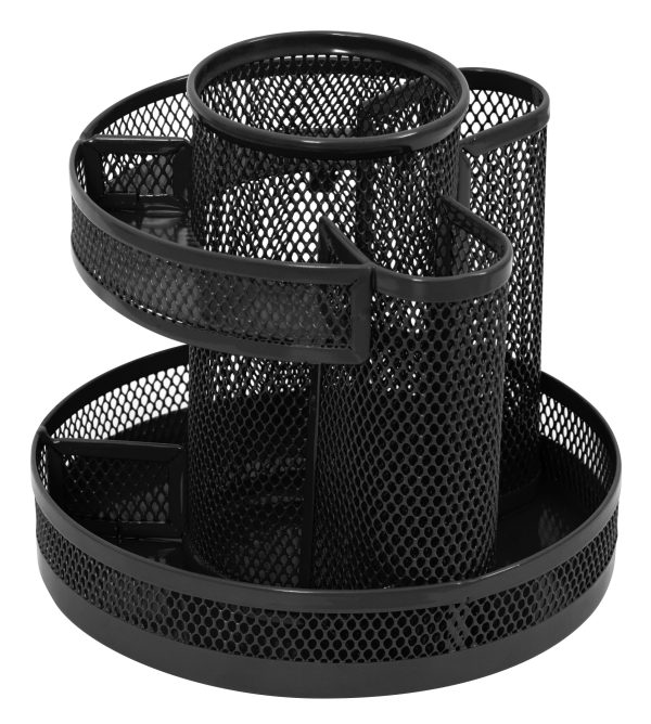 1025-0550-20-000 - Circular Mesh Organizer, Black