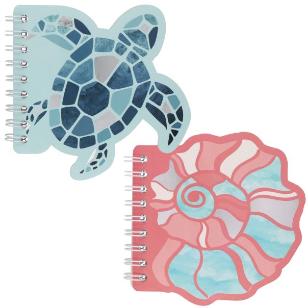 1028-4120-00-000 - Die Cut Notebook, Ocean Series