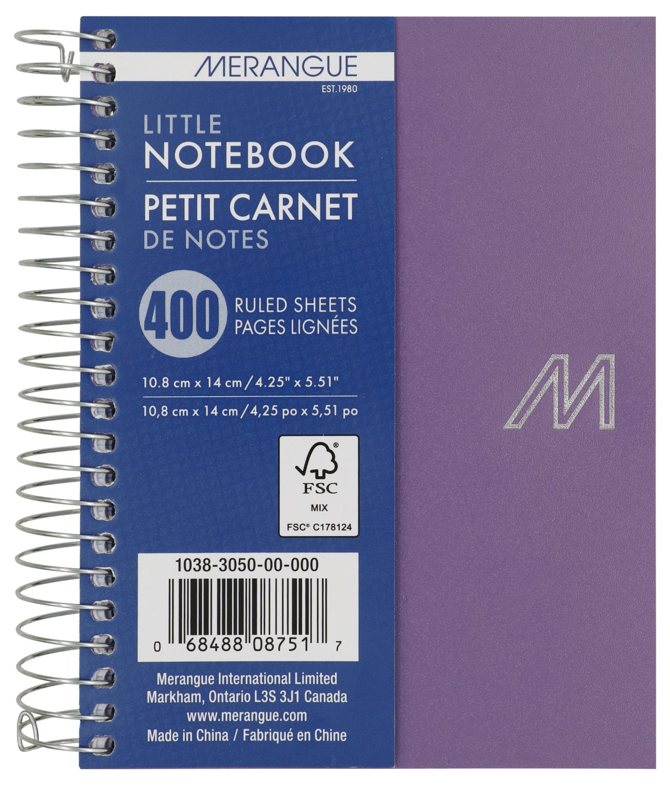 Mini Poly Cover Notebook – Merangue