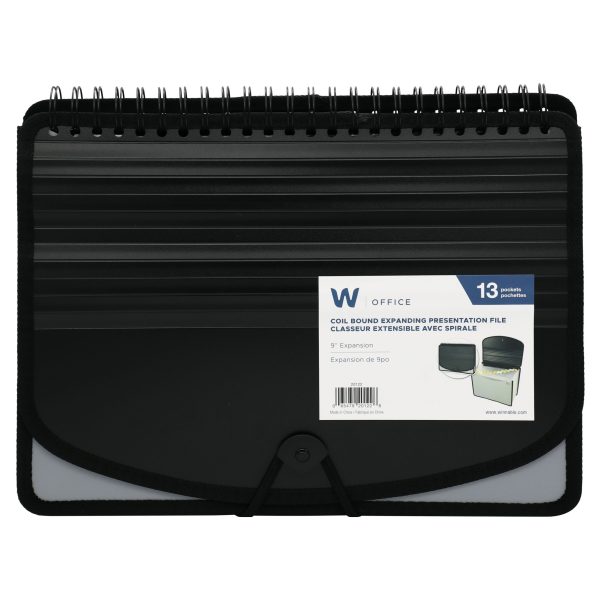 20122 - Expanding Coil Presentation File Folder, 13 Pockets