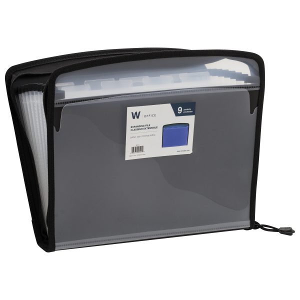 20141 - Expanding Zipper File Folder, 8 Tabs
