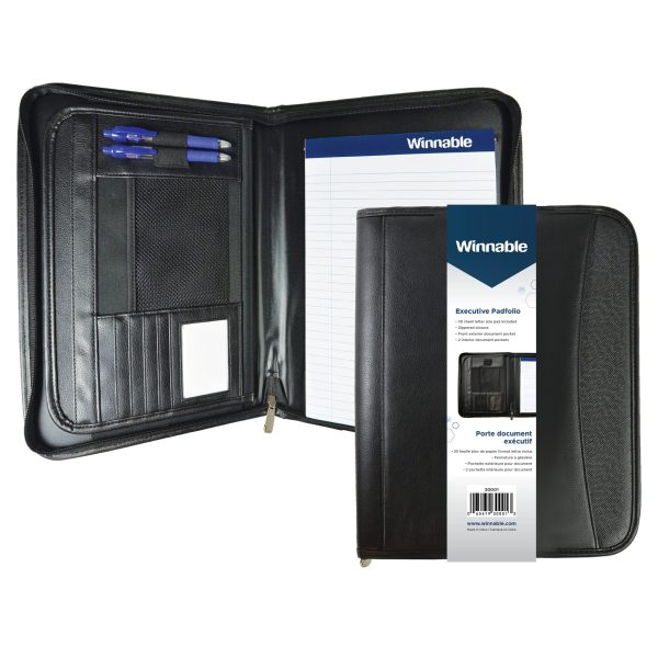 30001 - Executive PU Padfolios Letter