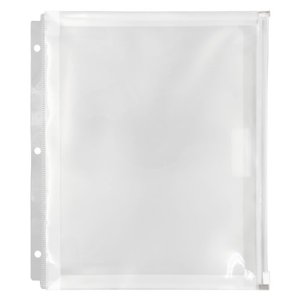 BPSL-01-CR - Slidelock Binder Pouch, Clear