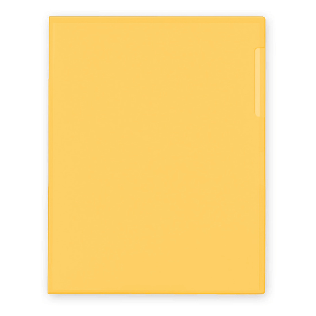 Poly Letter Folders, Yellow – Merangue