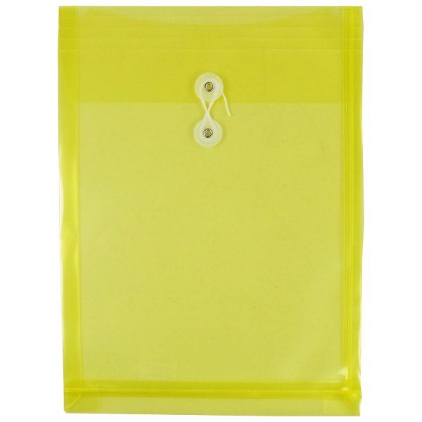 EN-01-YW - Poly Envelope, Top Loading, Yellow