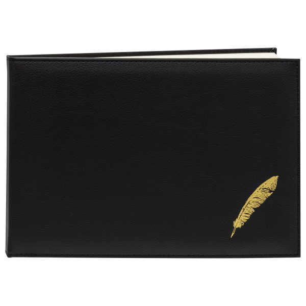 WGB-03Q - PU Embossed Guestbook