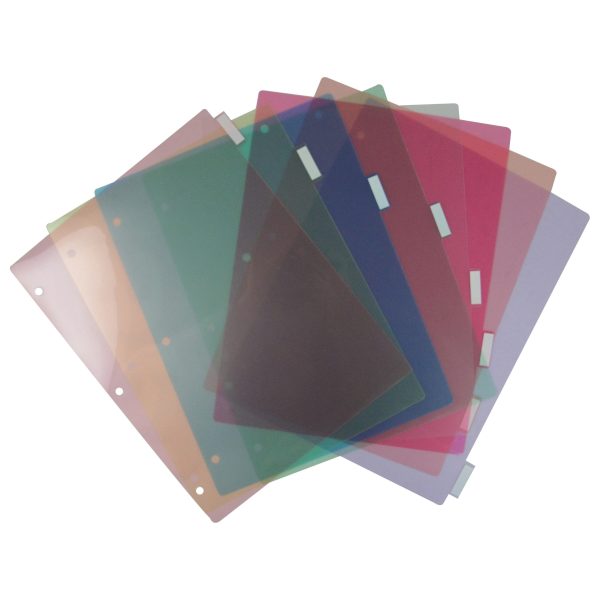 WID-80-AD - Write-on Tab Dividers, 8 Tabs
