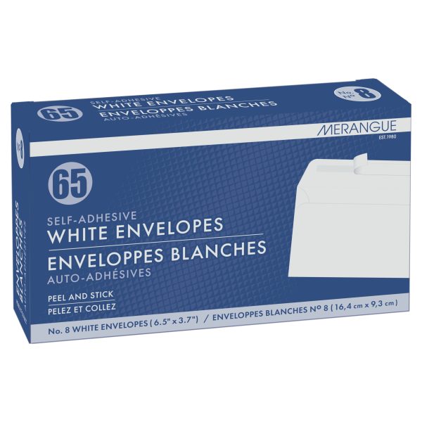 1035-4012-00-000 - No. 8 Peel & Stick Envelopes, 65ct