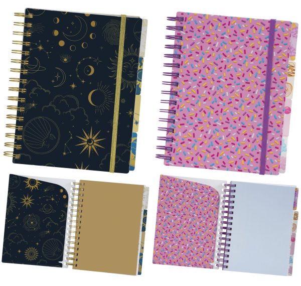 4504-4000-00-000 - PP Material Round Spine Notebook