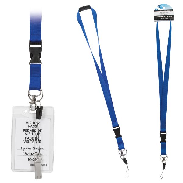 Breakaway Lanyard with Removable Buckle and Clip - Image 3