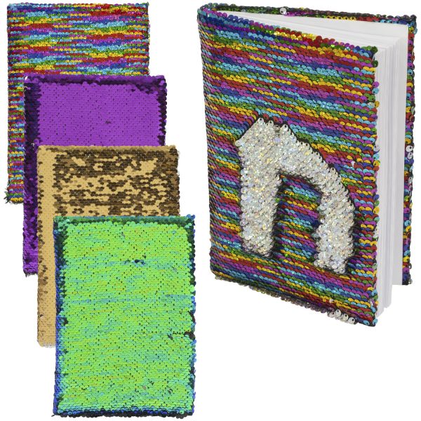 6x8 Mermaid Sequin Notebook