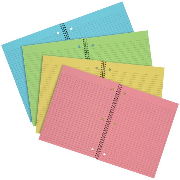 4509-4010-00-000 - Colored Subject Notebook – 10.5" x 8", 70 Pages
