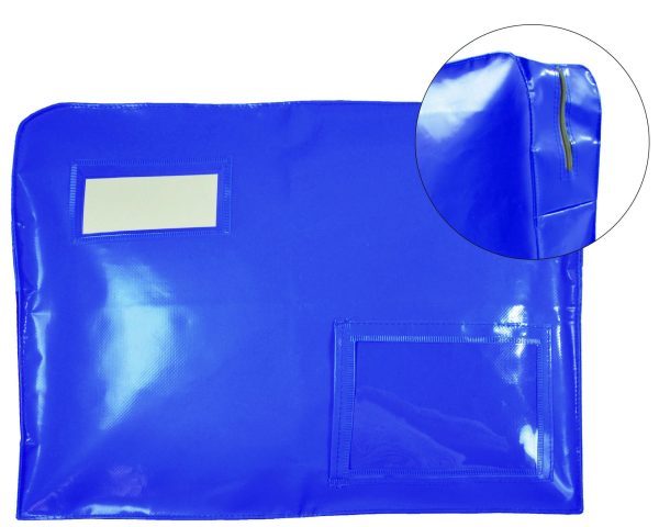 81009 - Security Cash Bag – 18" x 14", Blue