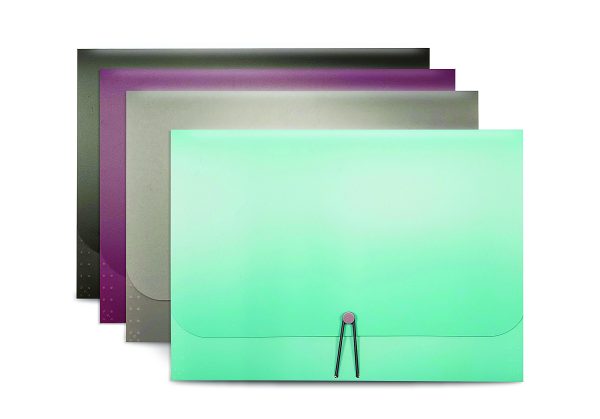 EF-13PC-AD1 - 13-Pocket Expanding Letter Folder with Tabs