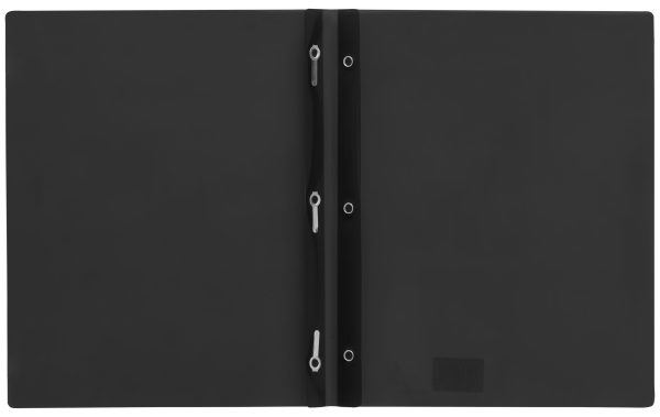 TC-02-BK - Poly Tang Report Cover, Letter Size – Black