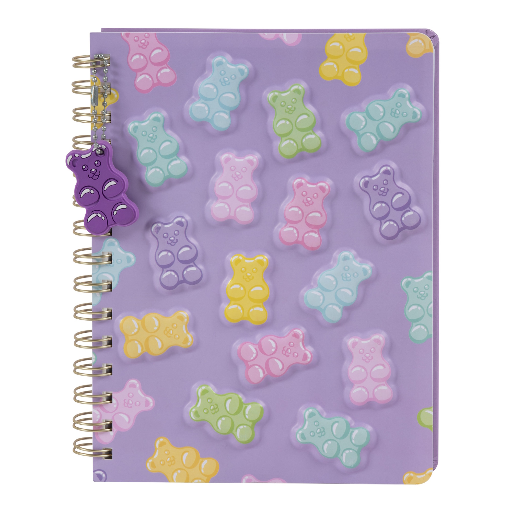 4504-4030-00-000 – 6″ x 8″ Gummy Bear Molded PP Spiral Journal